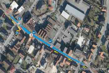 Lange Straße wird ab 2. April Einbahnstraße