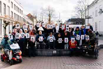 Betogers vragen aandacht voor dak- en thuisloosheid