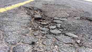 Where are the worst roads in Central Ontario?