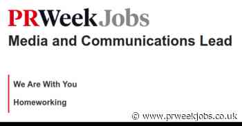 We Are With You: Media and Communications Lead