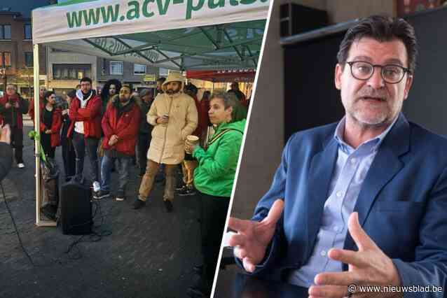 Werknemers Decathlon voeren actie tijdens gemeenteraad Willebroek: “Dit conflict is gecreëerd door de federale overheid”