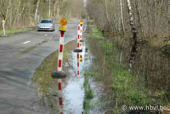 Grachten worden geruimd om wateroverlast op Weg naar Zutendaal aan te pakken