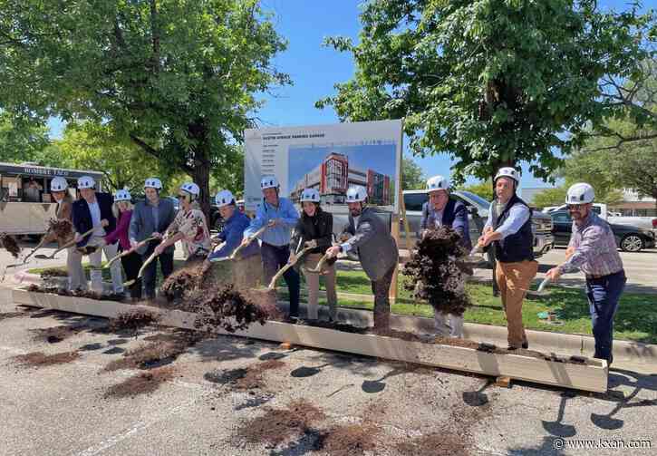 Georgetown breaks ground on new parking garage bringing 300+ spaces downtown