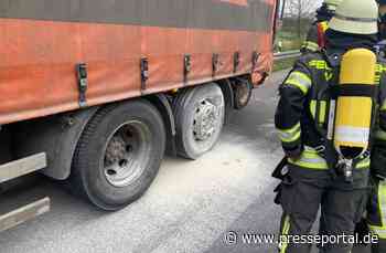FW-WRN: Gemeldeter LKW Brand auf der Bundesautobahn 1
