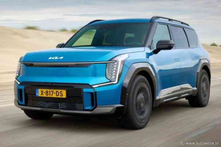 Elektrische Kia EV9 is World Car of the Year én EV van het jaar
