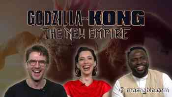 The Gozilla X Kong cast reveal which past characters would crush against a Kaiju