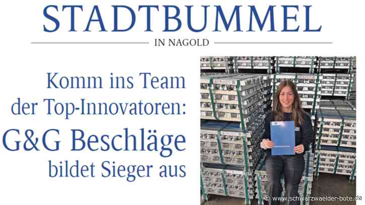 Anzeige: Komm ins Team der Top-Innovatoren: G&G Beschläge bildet Sieger aus