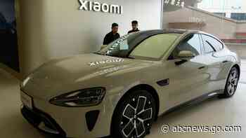 China's latest EV is a 'connected' car from smart phone and electronics maker Xiaomi