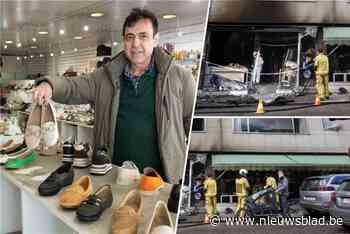 Buurman van uitgebrande superette meet  schade op: “Alles zit onder een vettige roetlaag”