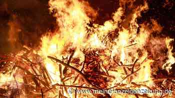 Bis zu 50.000 Euro Bußgeld: Regeln bei Osterfeuer im eigenen Garten