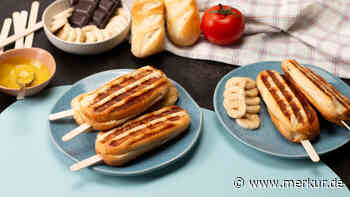 Einfach und schnell werden Milchbrötchen am Stiel zum Snack mit Stil