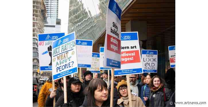 Art Gallery of Ontario’s Workers Strike, Forcing Museum to Close