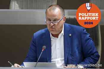 Zo bracht Kurt Vanryckegem het er de voorbije jaren vanaf in het Vlaams parlement