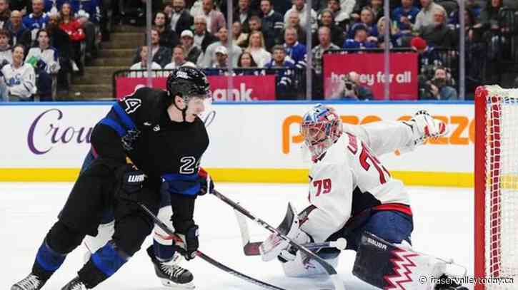 Woll solid, Giordano scores in return from injury as Maple Leafs top Capitals 5-1