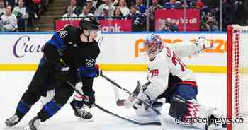 Woll solid, Giordano scores as Leafs top Caps 5-1