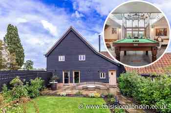 Grade II-listed barn conversion near Romford on sale for £1.6m