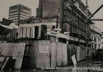 Blackburn town centre demolition taking place on Northgate