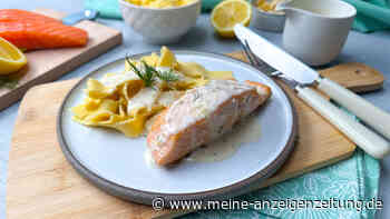 Sorgt für Frische auf dem Teller: Lachs mit Zitronensauce ist ein zeitloser Klassiker