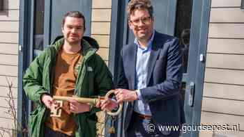 Job (28) nam eerste sleutel aan van nieuwe woningen Bockenbergstraat: 'Lot uit de loterij'