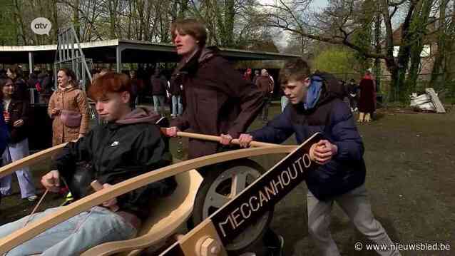 Laatste schooldag voor de paasvakantie brengt zeepkistenrace naar Gitok Kalmthout