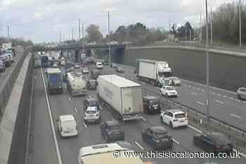 Dartford Crossing traffic updates after crash on M25: Live
