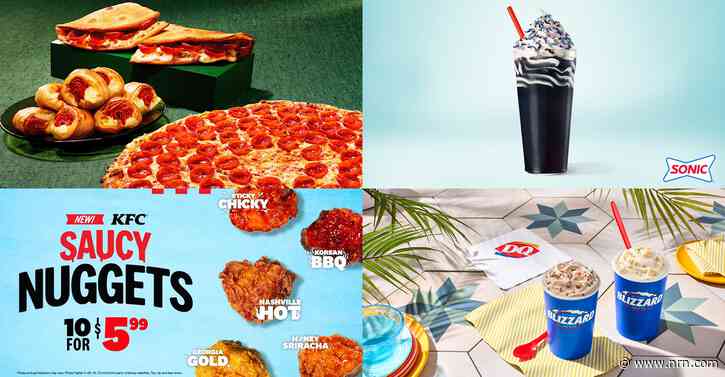 Menu Tracker: New items from Sonic, Papa Johns, and KFC
