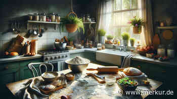 In der Osterküche wird fleißig gebacken: Wer findet die versteckten Ostereier?