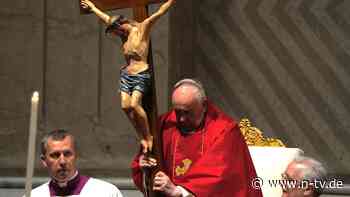 "Um Gesundheit zu schützen": Papst sagt kurzfristig Karfreitags-Prozession ab