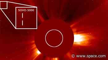 Solar spacecraft 'SOHO' discovers its 5,000th comet