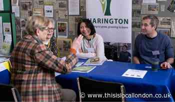 Highgate Society volunteer fair MP Tulip Siddiq visit