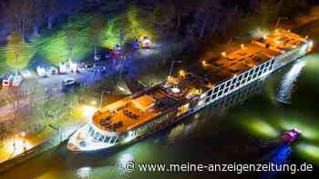 Unfall mit Donau-Kreuzfahrtschiff in Österreich