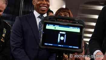 NYC will try gun scanners in subway system in effort to deter violence underground