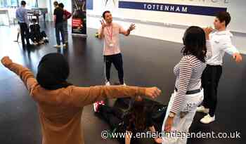 Spurs N17 drama workshops with ATG West End theatre group