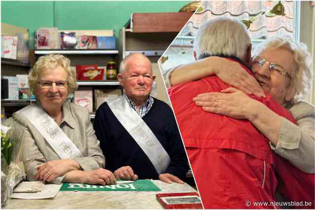 Hele buurt zakt af naar laatste openingsdag van buurtwinkeltje Henriette (76) en Raf (83): “Zal een héél groot gemist zijn”