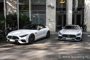 Gespot – De nieuwe SL vs. de oude AMG GT