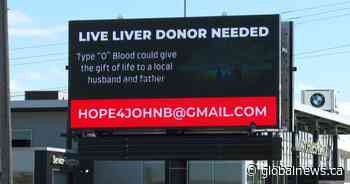 Kingston, Ont., man turns to a billboard to make his plea for a liver donor