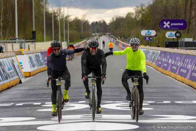 Regen maakt We Ride Flanders zwaar, ook premier De Croo, Rondebaas Van Den Spiegel en Iserbyt reden mee