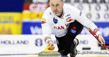 Canada’s Gushue edges Czechia’s Klima in extra end at world men’s curling playdowns