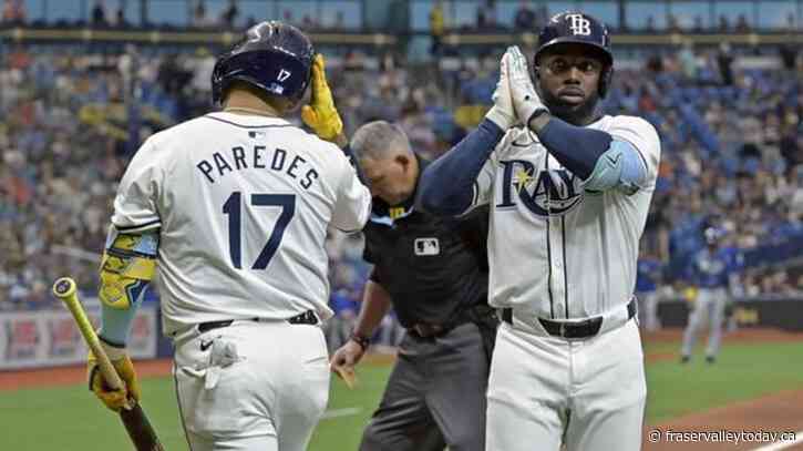 Arozarena homers, drives in two as Rays beat Jays 5-1