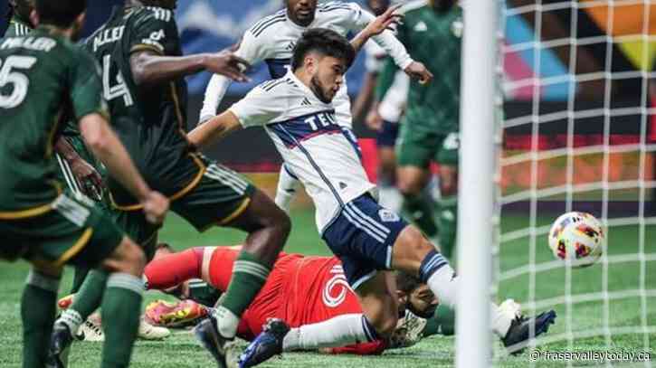 Late Raposo goal gives Vancouver Whitecaps 3-2 win over Portland Timbers