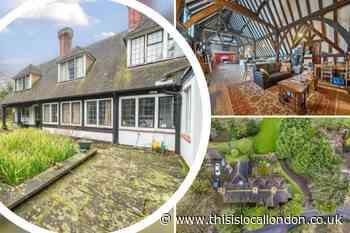 Zoopla is selling a 12th century barn in Bromley for £3.5m