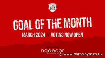 VOTE FOR YOUR GOAL OF THE MONTH
