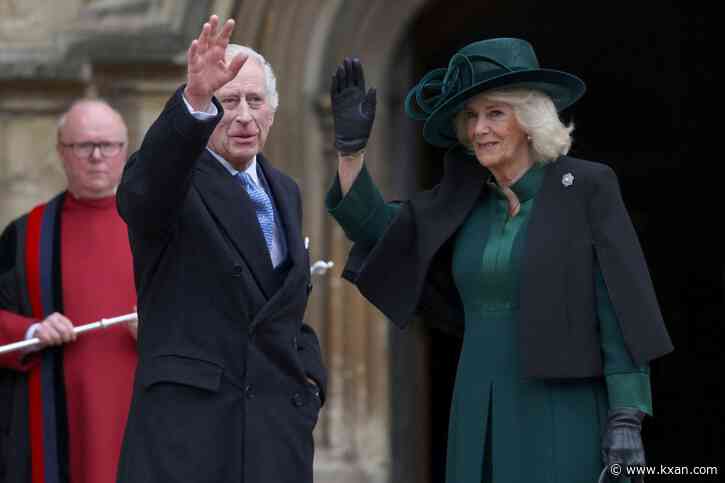 King Charles attends Easter service, providing a glimpse of the monarch after cancer diagnosis