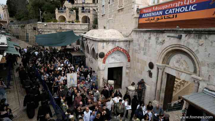 In Jerusalem, Palestinian Christians observe scaled-down Good Friday rituals
