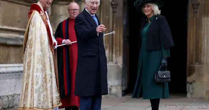 Erster größerer Auftritt: Charles besucht Ostergottesdienst