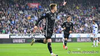 Live: Chuba Akpom lijkt duel tussen PEC Zwolle en Ajax te beslissen