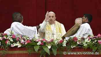 Papst mahnt an Ostern zu Frieden: „Warum so viel Tod?“
