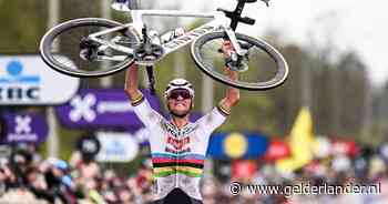 Magistrale Mathieu van der Poel maakt favorietenrol waar: wereldkampioen voltooit trilogie in Ronde van Vlaanderen