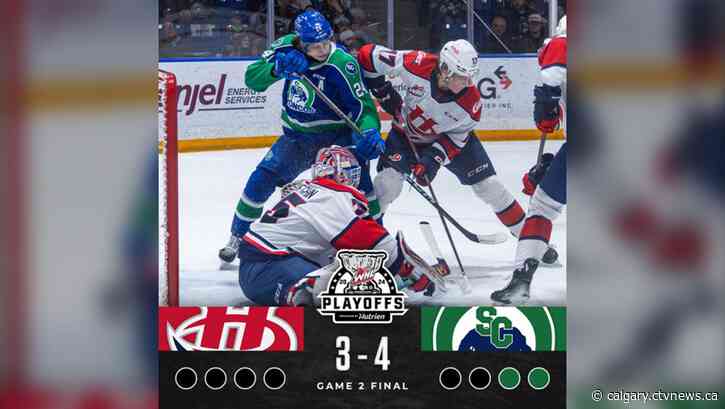 Rebels rally in third to deliver 4-3 defeat to Hurricanes in Swift Current