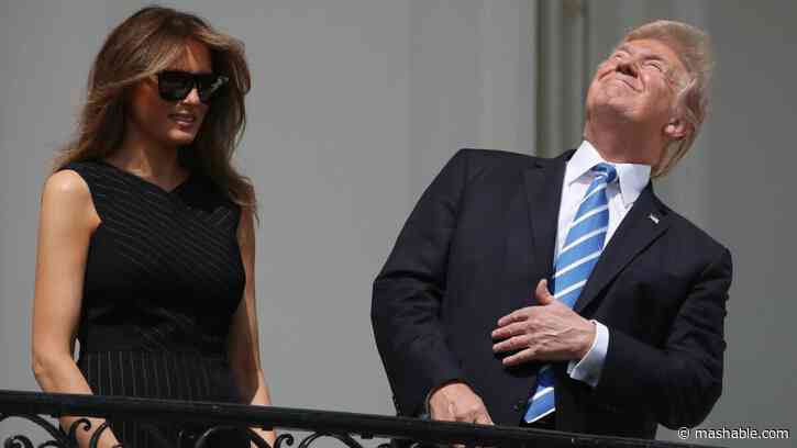 That iconic Trump meme may save eyes this solar eclipse